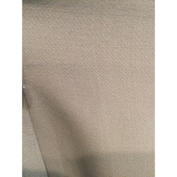 Talbots wool maxi skirt womens 18W 18 grey taupe Italian fabric modest office - Picture 3 of 11